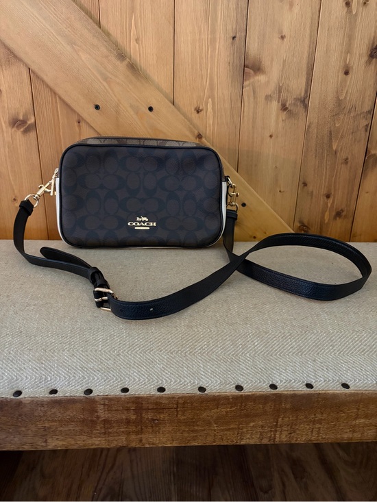 Coach Handbags - COACH Jes Crossbody Bag in Blocked Signature Canvas | Model #C1767